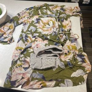 Floral Pajama Set